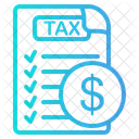 Tax Payment Tax Tax Document Icon