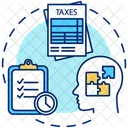 Tax Planning Finance Icon