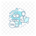 Financial Accounting Tax Icon