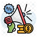 Tax promotion  Icon