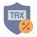 Tax Protection Tax Shield Icon