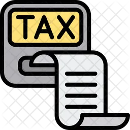 Tax Receipt  Icon