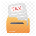 Tax Record Document Folder Icon