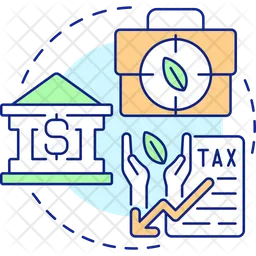 Tax relief for eco-friendly  Icon