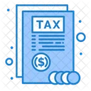Tax Report Tax Document Tax Paper Icon