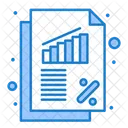 Tax Report Tax Analysis Invoice Icon