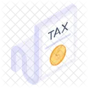 Tax Statement Tax Report Tax Paper Icon