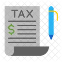 Tax Return  Icon