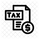 Tax Return Icon Accounting Business Icon