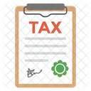 Tax Document Financial Icon