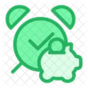 Tax Reminder Bank Coin Icon