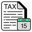 Tax Schedule  Icon