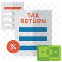 Tax Statement Tax Return Tax Document Icon