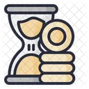 Tax Timer Timer Hourglass Icon