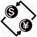 Taxa De Cambio Cambio De Dinheiro Cambio De Moeda Ícone