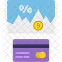 Taxa De Cambio Bitcoin Transacao Bitcoin Cartao De Credito Ícone