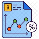 Taxa de juros  Ícone