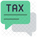 Taxation Message  Icon