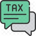 Taxation Message Advice Taxation Icon