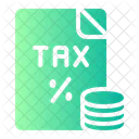 Taxes Optimization Financial Statement Icon