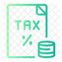 Taxes Optimization Financial Statement Icon