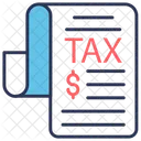 税金、税金、所得税 アイコン