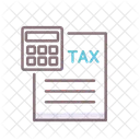 Taxes Income Tax Tax Calculation Icon