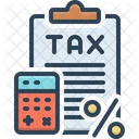 Taxes Levy Cost Icon
