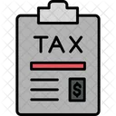 Taxes Clipboard  Icon