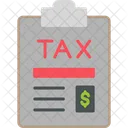 Taxes Clipboard  Icon