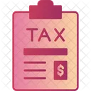 Taxes Clipboard  Icon