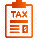 Taxes Clipboard  Icon