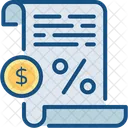 Document Finance Taxes Icon