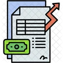 Taxes Increase Debt Icon