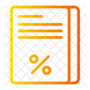 Taxes Tax Calculate Business And Finance Icon