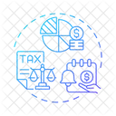Cost Of Living Fiscal Policy Money Management Icon