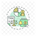 Cost Of Living Fiscal Policy Money Management Icon