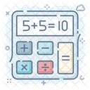 Taxes Instrument Calculator Mathematicians Tool Icon