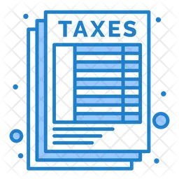 Taxes Sheet  Icon