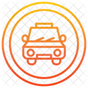 Taxi Car Transport Icon