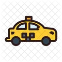 Taxi Car Automobile Icon