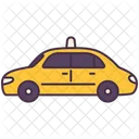 Transport Taxi Car Icon