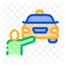 Human Hitch Hiking Online Icon