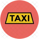 Taxi Sign Tag Icon