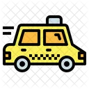 Taxi Car Public Transport Icon