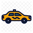 Taxi Car Drive Icon