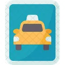 Taxi Sign Service Icon