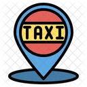 Taxi Location Map Icon