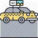 Taxi Display Auto Taxi Icon