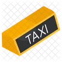 Taxi Board Sign Signboard Icon